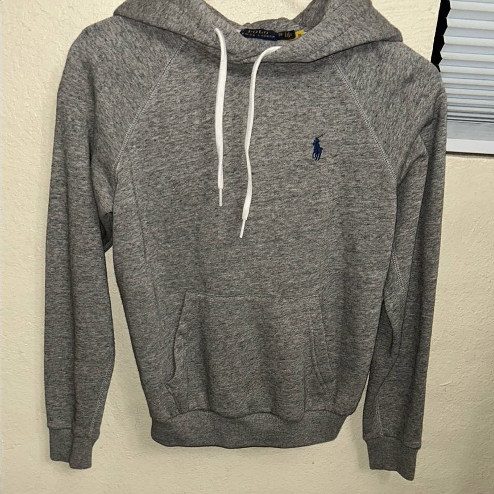 Ralph Lauren Gray Hoodie Sweatshirt